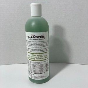 c. Booth Triple Action Rosemary Mint Wash